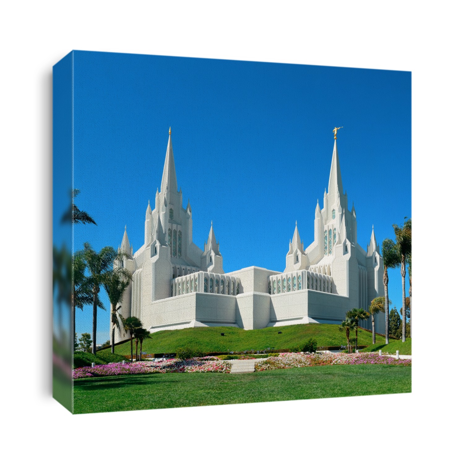 San Diego Mormon Temple at La Jolla, CA